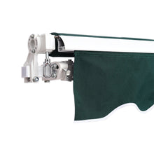 Load image into Gallery viewer, Retractable Patio Awning - Manual Shelter - Green Awnings Living and Home