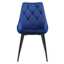 Load image into Gallery viewer, Set of 2 Dining Chair with Velvet Upholstery Green/Blue/Grey Dining Chairs Living and Home