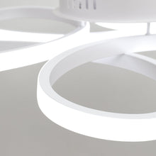 Load image into Gallery viewer, Floral 6 Rings Modern LED Ceiling Light Non-Dimmable Petal Flower-Shaped Light Ceiling Light Living and Home
