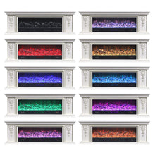 Load image into Gallery viewer, 180cm W Remote Freestanding Fireplaces Bluetooth Player TV Stand Electric Fireplace Freestanding Fireplaces Living and Home