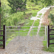 Load image into Gallery viewer, Durable and Rust-Resistan Half Mesh Metal Field Farm Gate Farm Gates Living and Home