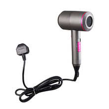 Load image into Gallery viewer, Livingandhome Hair Dryer with 2 Nozzles and 1 Diffuser
