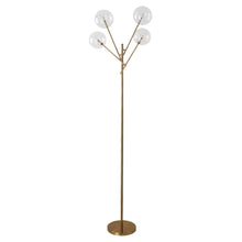 Load image into Gallery viewer, 155cm H Gold Foot Switch 4 Light Tree Floor Lamp Floor Lamps Living and Home
