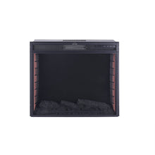 Load image into Gallery viewer, 24 Inch Inset Small Electric LED Fireplace Wall Mounted Heater 1kw/2kw Fireplaces Living and Home