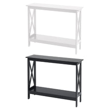 Load image into Gallery viewer, X-Design Console Tables 2 Tier Entrance Sofa Table Bookshelf Entryway Table Console Table Living and Home