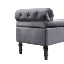 Load image into Gallery viewer, Flip Top Storage Bench with Side Arms