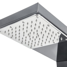 Load image into Gallery viewer, Bathroom Thermostatic Black Shower Tower Panel Bathroom Shower Living and Home