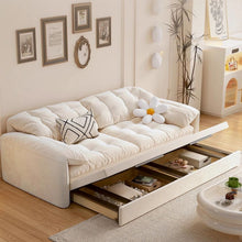 Load image into Gallery viewer, Cottonfy Cloud Elephant Ears Folding Corner Sofa Bed with Storage Cottonfy UK
