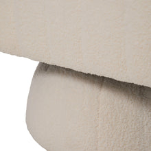 Load image into Gallery viewer, Upholstered Swivel Accent Armchair - White