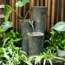 Load image into Gallery viewer, Indoor Outdoor LED Water Fountain Garden Feature Statue with Lights Fountains & Waterfalls Living and Home