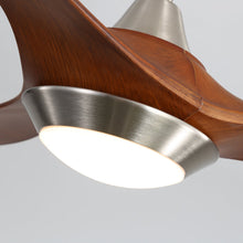 Load image into Gallery viewer, 52inch Reversible Ceiling Fan W/Light Remote Control 3/5 Blades 5 Speed Timer Ceiling Light Living and Home