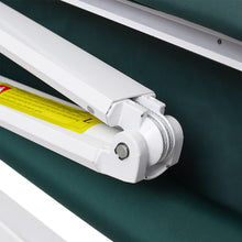 Load image into Gallery viewer, Retractable Patio Awning - Manual Shelter - Green Awnings Living and Home