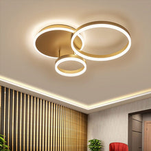 Load image into Gallery viewer, 2/3.5 ft Circles Ceiling Light with LED Dimmable/Non-Dimmable Ceiling Lights Living and Home