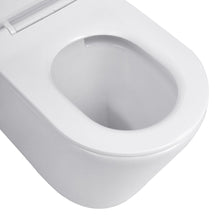 Load image into Gallery viewer, 80cm H 2-Piece Elongated Toilet with Dual Flush Toilet Living and Home
