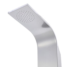 Load image into Gallery viewer, 4in1 Contemporary Wall-Mounted Sleek Shower Panel with Body Massage Jets Shower Systems Living and Home