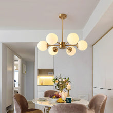 Load image into Gallery viewer, Lightsin Post-Modern Creative Copper Globe Chandelier Lightsin