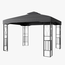 Load image into Gallery viewer, 6x3M Premium Iron Pergola with Retractable Canopy and Mesh Screens Living and Home