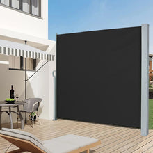 Load image into Gallery viewer, Livingandhome Outdoor Retractable Privacy Side Awning