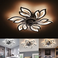 Load image into Gallery viewer, 65cm Dia. Modern Flower Shape Ceiling Fan with Light Ceiling Fans Living and Home