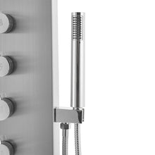 Load image into Gallery viewer, Bathroom Silver Stainless Steel Shower Tower Panel Bathroom Shower Living and Home