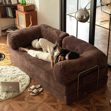 Load image into Gallery viewer, Cottonfy Teddy Corduroy Modular Detachable Sofa Bed Cottonfy UK