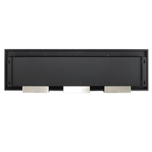 Load image into Gallery viewer, 55 Inch Bio Ethanol Fireplace White Grey Black Mounted Inset Wall Biofire Living and Home