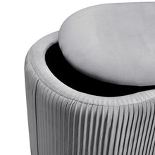 Load image into Gallery viewer, Modern Pleated Storage Ottoman