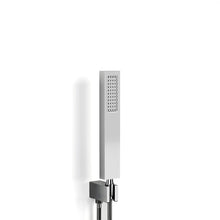 Load image into Gallery viewer, Sliver/Black Chrome Plated Square Concealed Shower Mixer Set Bathroom Shower Living and Home