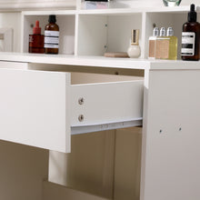Load image into Gallery viewer, Makeup Dressing Table with Lighted Mirror