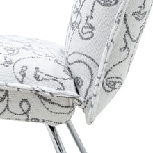 Load image into Gallery viewer, Modern Linen Accent Chair with Metal Base