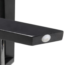 Load image into Gallery viewer, Classic Linen Buttoned Footstool with X-shaped Legs