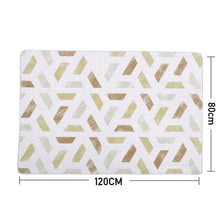 Load image into Gallery viewer, Golden Geometric Modern Rug Rugs Living and Home