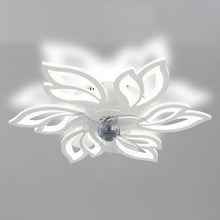 Load image into Gallery viewer, 65cm Dia. Modern Flower Shape Ceiling Fan with Light Ceiling Fans Living and Home