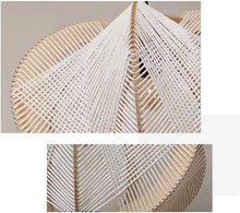 Load image into Gallery viewer, Lightsin Handcrafted Wooden LED Pendant Light with Modern Style Lightsin����
