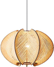 Load image into Gallery viewer, Lightsin Handcrafted Wooden LED Pendant Light with Modern Style Lightsin����