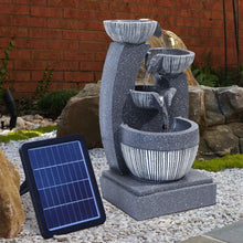 Load image into Gallery viewer, Water Fountain Rockery Decoration Solar Powered for Outdoor Decoration