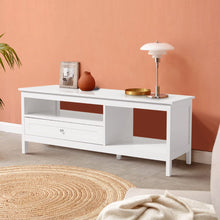 Load image into Gallery viewer, Classic White Coffee Table with Drawe Living and Home