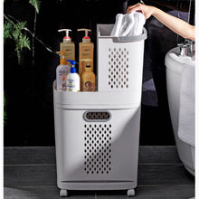 Load image into Gallery viewer, 3 Tier Laundry Baskets Laundry Sorter Rolling Laundry Hamper Laundry Baskets Living and Home