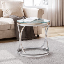 Load image into Gallery viewer, Round Modern Home Decor Coffee End Table for Living Room Living and Home