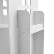 Load image into Gallery viewer, Kids' House Frame Rotating Bookshelf