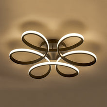 Load image into Gallery viewer, Black Frame Modern Dimmable/White LED Chandelier Ceiling Light Ceiling Light Fixtures Living and Home