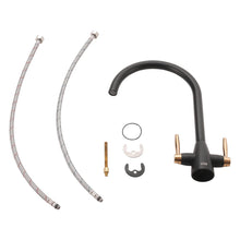 Load image into Gallery viewer, Stylish and Durable Twin Lever Monobloc Tap with Swivel Spout Kitchen Taps Living and Home