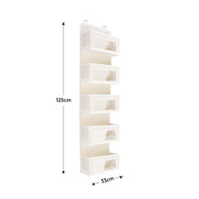 Load image into Gallery viewer, 5 Pockets Over the Door Non Woven Fabric Organizer