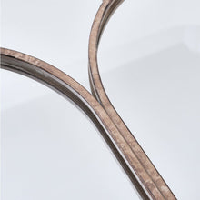 Load image into Gallery viewer, Distressed Gold Arched Window Wall Mirror with Iron Frame Wall Mirrors Living and Home
