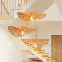 Load image into Gallery viewer, Lightsin Vintage Pendant Light Simple Creative Handwoven Hemp Rope Fixture Lightsin UK