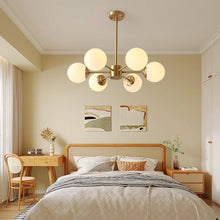 Load image into Gallery viewer, Lightsin Post-Modern Creative Copper Globe Chandelier Lightsin