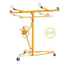 Load image into Gallery viewer, 11/16ft Yellow Drywall Lifter with Rolling Casters Panel Hoist Living and Home