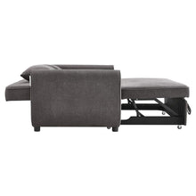 Load image into Gallery viewer, 3 in 1 Grey Convertible Sofa Bed lounger 164cm Wide Sofa Beds Living and Home