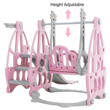 Load image into Gallery viewer, 3 in 1 Kids Swing and Slide Set Toddler Climber Playset Swing & Slide Living and Home