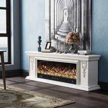 Load image into Gallery viewer, 180cm W Remote Freestanding Fireplaces Bluetooth Player TV Stand Electric Fireplace Freestanding Fireplaces Living and Home